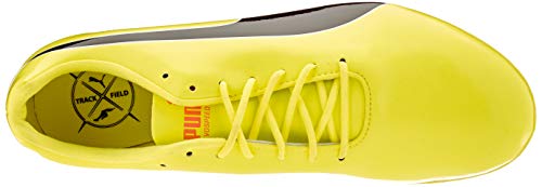 PUMA Evospeed Sprint 10, Zapatillas de Atletismo Unisex Adulto, Amarillo (Fizzy Yellow Black), 43 EU