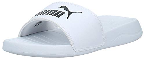 PUMA Popcat 20, Zapatos de Playa y Piscina Unisex Adulto, Blanco White Black, 42 EU