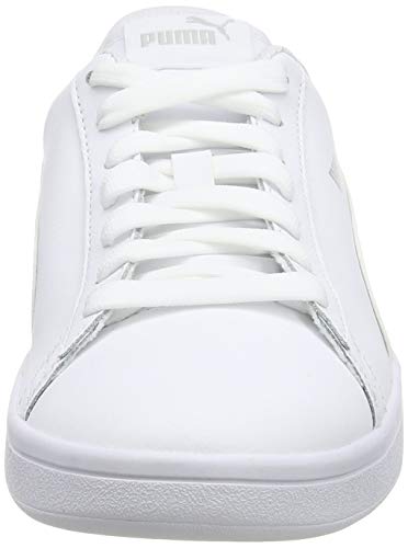 PUMA Smash V2 L, Zapatillas Unisex Adulto, Blanco White White, 42.5 EU