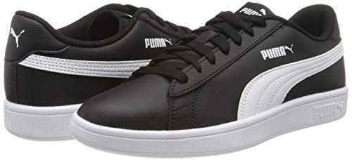 PUMA Smash V2 L, Zapatillas Unisex Adulto, Negro Black White, 40 EU