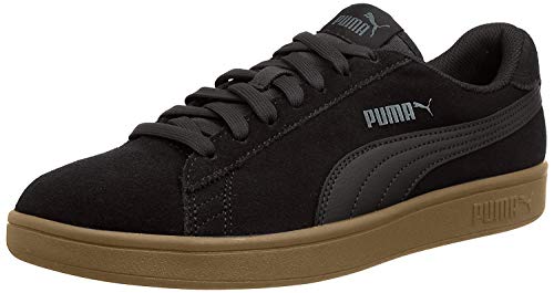 PUMA Smash v2, Zapatillas Unisex Adulto, Negro Black Black, 40.5 EU