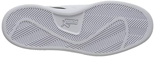 PUMA Smash v2, Zapatillas Unisex Adulto, Negro (Black White Silver), 44 EU