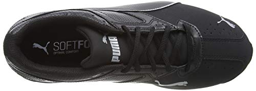 PUMA Tazon 6 FM, Zapatillas de Cross Hombre, Negro Black Silver, 44 EU