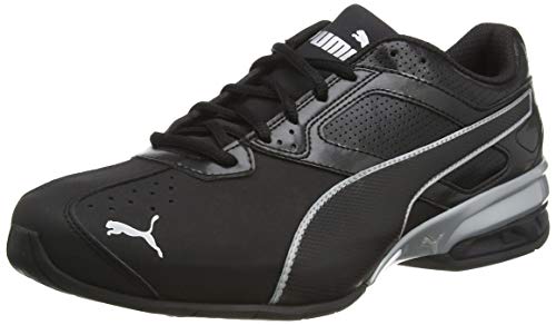 PUMA Tazon 6 FM, Zapatillas de Cross Hombre, Negro Black Silver, 44 EU