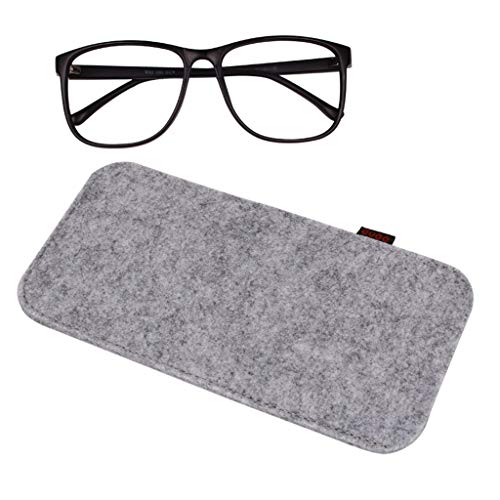 qingqingR Gafas de Sol de Fieltro Suave Anteojos Manga Gafas Funda Bolsa Organizador Bolsa