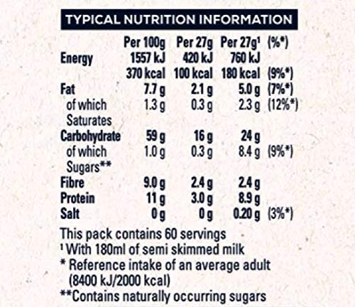 Quaker Oats So Simple Original Microondas 27g Bolsitas X 60 (El embalaje puede variar)