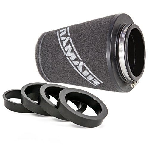 Ramair Filters CC-296-UNI - Filtro de aire universal para cuello con anillos reductores