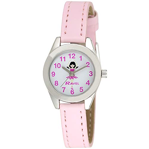 Ravel - Reloj de Ballet Infantil Little Gems y Juego de Joyas Plateadas