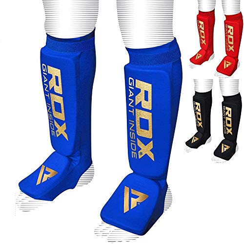 RDX Espinilleras Kick Boxing Boxeo MMA Protección Muay Thai Espinilla Empeine Shin Pads