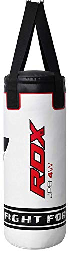 RDX Relleno Saco de Boxeo Niños MMA Muay Thai Kick Boxing Artes Marciales con Guantes Entrenamiento Junior Punching Bag