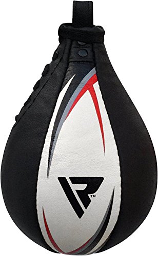 RDX Velocidad Bola Cuero MMA Peras Boxeo Pera Rápida Speed Bag Entrenamiento Gimnasio