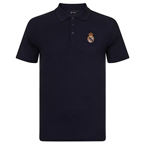 Real Madrid - Polo Oficial para Hombre - con el Escudo del Club - 3XL