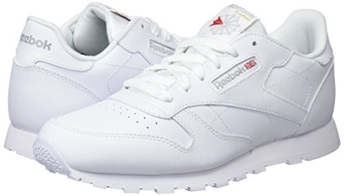 Reebok Classic Leather, Zapatillas de Trail Running para Niños, Blanco (White 0), 32 EU