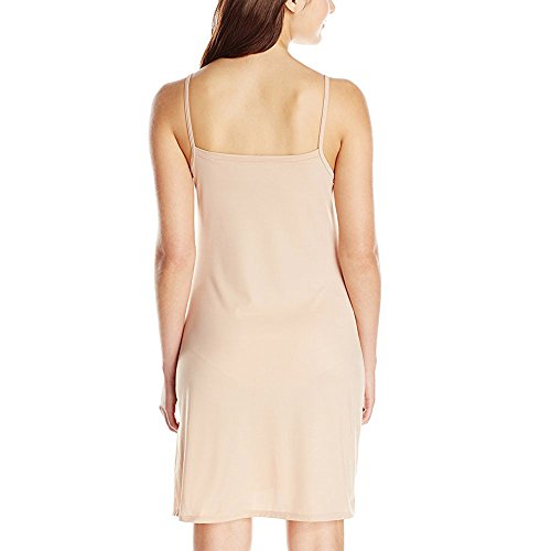 ReooLy Vestido flojo Sleevelesparty para Mujeres METRO Beige