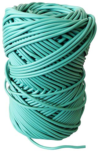 Riegolux 213239 Macarrón PVC 2´7 Bobina para Atar, Verde, 50 m