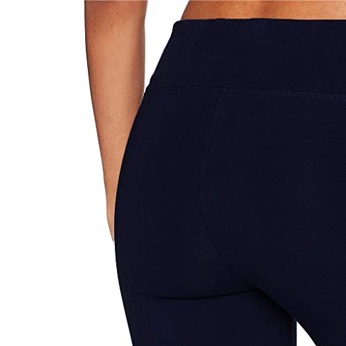 RISTHY Pantalones de Yoga Mujeres Pantalones Acampanados Tiro Regular Bootcut Campana Leggins Elegantes Push Up Slim Fit Pantalones Fitness Cintura Alta Deportivo