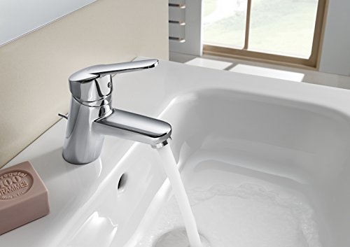 Roca A5A6125C00 A5A3125C00 Monomando Lavabo, Colección Victoria-N, Cromado, cromo