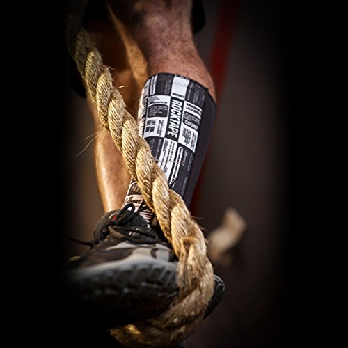 RockTape Espinilleras Rockguard para hombre, unisex, manifiesto, pequeño