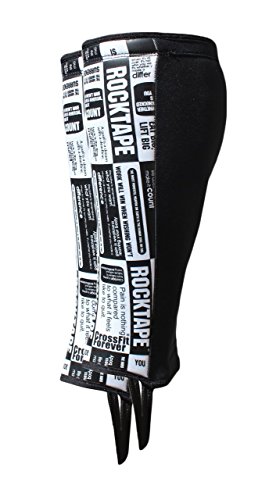 RockTape Espinilleras Rockguard para hombre, unisex, manifiesto, pequeño