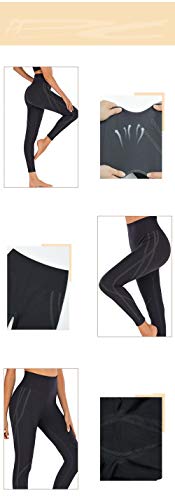 Ropa De Fitness Yoga Fitness Pantalones Sports Peach Hips Medias High Elastic Dynamic Lines @ Black_M