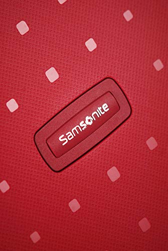 Samsonite S'Cure Spinner S - Maleta de equipaje, S (55 cm - 34 L), Rojo (Crimson Red)