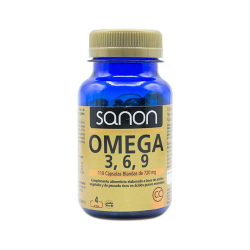 SANON - SANON Omega 3,6,9 110 cápsulas blandas de 720 mg