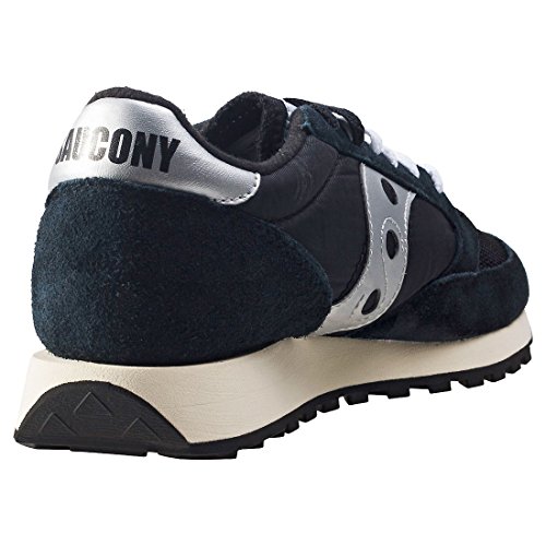 Saucony Jazz Original Vintage, Zapatillas de Cross Unisex Adulto, Negro (Black/White), 41 EU