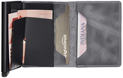 Secrid Slimwallet Vintage Grey/Black Portemonnee SV-Grey-Black