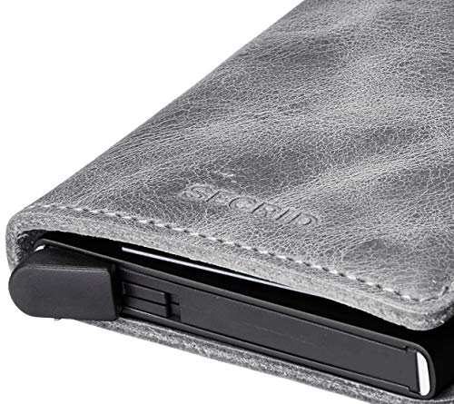 Secrid Slimwallet Vintage Grey/Black Portemonnee SV-Grey-Black