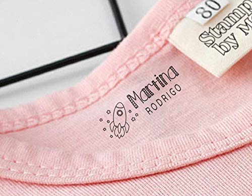 Sello marcador ropa personalizado niños Elige entre 9 Diseños Exclusivos