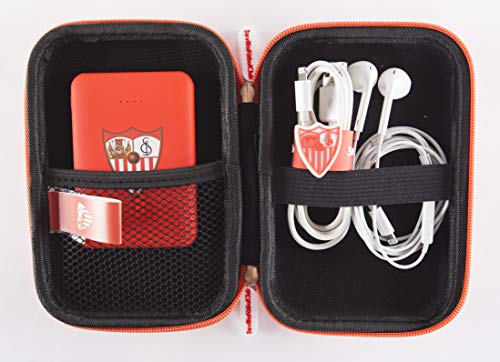 Sevilla Fútbol Club- Funda universal para airpods, iwatch o smartbands, auriculares, cables, pendrives y mucho más