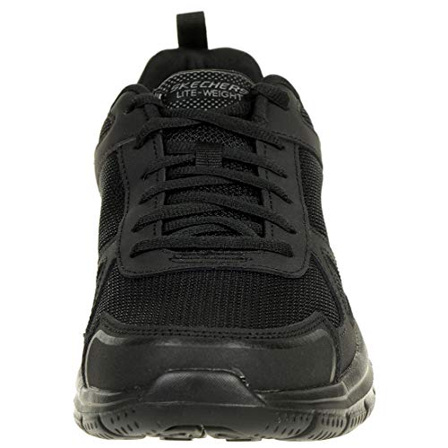 Skechers Track-scloric 52631-bbk, Zapatillas Hombre, Negro (Black 52631/Bbk), 46 EU