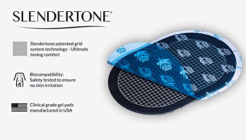 Slendertone Ceinture Electrodos de Repuesto para cinturón Abdominal, Unisex, Talla única