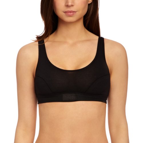 Sloggi - Sujetador básico para Mujer, Color Negro (Black), Talla 46