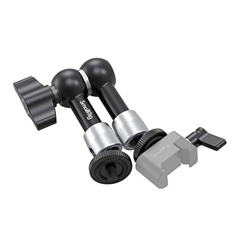 SMALLRIG 5 Pulgada Brazo Magico, Magic Arm Articulado con 1/4 Tornillo para Monitor Externo y Lámpara LED - 2065