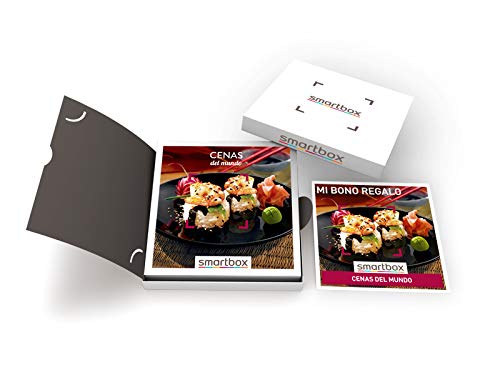 Smartbox - Caja Regalo Amor para Parejas - Cenas del Mundo - Ideas Regalos Originales - 1 Comida o Cena para 2 Personas