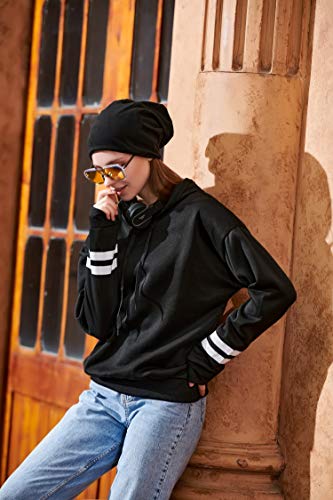 Sudaderas con Capucha Mujer, Sudadera para Mujer De Manga Larga Moda Sudadera Pullover Tops Blusa Calle