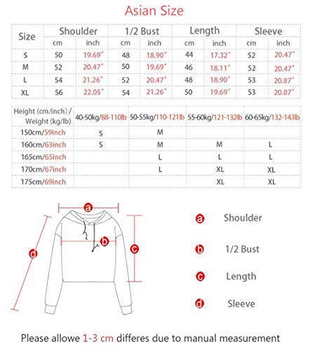 Sudaderas Mujer Ballet Dancer Dream Hoodies Otoño Estilo Corto Sudaderas Recortadas Kawaii Short Hoodie Moda Mujer Crop Top Grey L