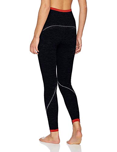 Sundriedel Gimnasio del Deporte para Mujer Leggings Prima Sport Tela del diseñador Aptitud Que se Ejecuta Yoga Medias Training (Negro, M)