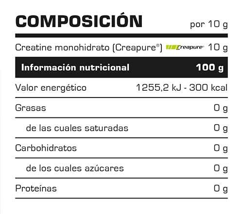 Suplemento Creatina CREATINE MONOHYDRATE - Suplementos Deportivos - Vitobest (500 g)