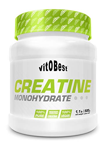 Suplemento Creatina CREATINE MONOHYDRATE - Suplementos Deportivos - Vitobest (500 g)