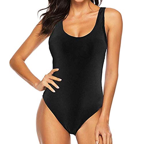 Sweetneed chida yi Bañadores de Mujer Traje de una Pieza con Relleno Bañador Push up Ropa de Baño Cintura Alta Size Gradiente de Color Cruz Atrás Slim Fit Cuerpo Atractivo Bañera Bikini