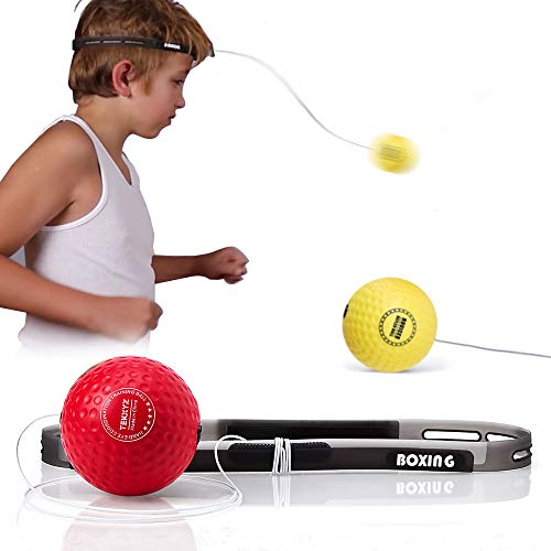 TEKXYZ Essential Boxing Reflex Ball - Pelota de Boxeo