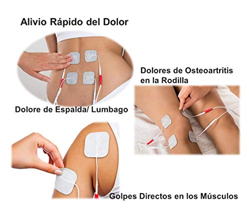 TensCare Flexistim - Electroestimulador Completo con 4 terapias: EMS, Tens, Ift y Microcorriente. Dispositivo pequeño Pero potente, con mas de 50 programas