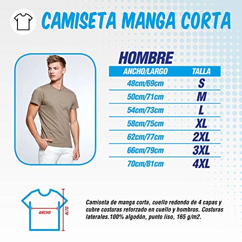 The Fan Tee Camiseta de Hombre Crossfit Deporte Gimnasio Gym Pesas 001 M