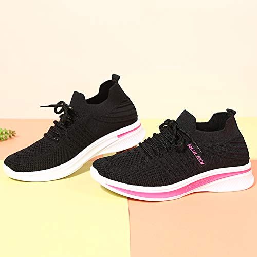 TINRYMX Zapatillas de Baile Moderno Aire Libre Zapatillas de Jazz Zapatillas de Deporte para Mujer,EU 38