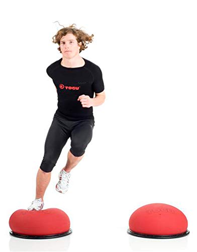 TOGU Jumper Balance - Pelota para Entrenamiento de Equilibrio de Fitness, Color Rojo, Talla 52x24 cm