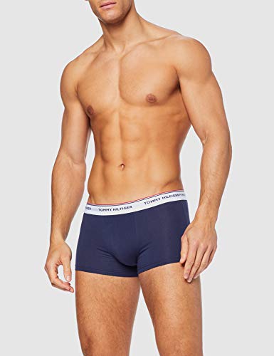 Tommy Hilfiger 3p Lr Trunk Boxer, Multicolor (Multi/Peacoat 904), M (Pack de 3) para Hombre