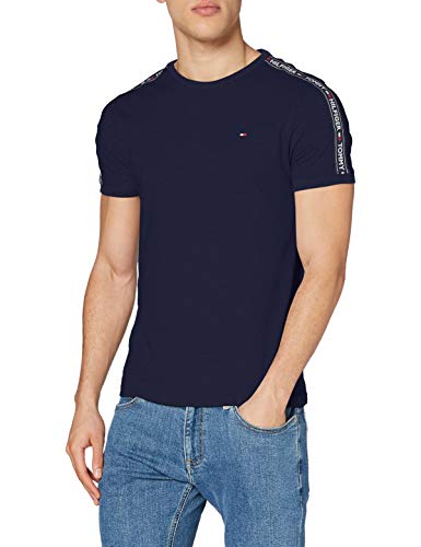 Tommy Hilfiger RN tee SS Camiseta, Azul (Navy Blazer 416), X-Large para Hombre