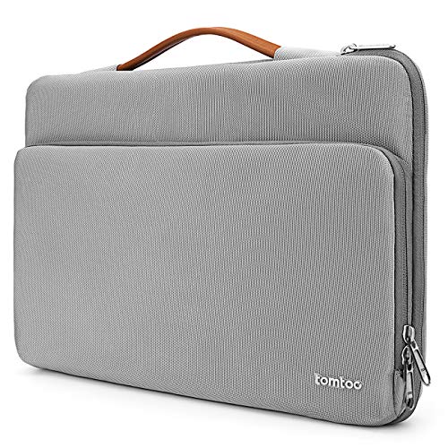 tomtoc Maletín Portátil para 15" Nuevo MacBook Pro A1990 A1707 con Touch Bar, Acer HP Dell Chromebook 14, ThinkPad X1 Yoga (Gen 1-4), Surface Laptop 3 2019, Funda Protectora para Netbooks